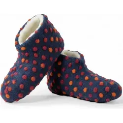 Bettschuhe IamFlauschi Melting IceBlau Größe 36 / 37