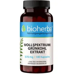 Vollspektrum Grünkohl Extrakt 370 mg 100 Kapseln