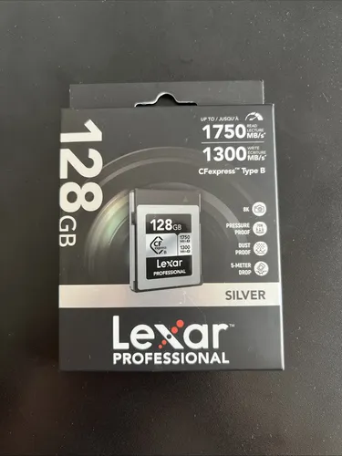Produktbild Lexar Professional SILVER Series 128GB CFexpress Karte, Typ B, NEU & OVP