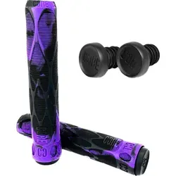 Core Pro Stunt-Scooter Griffe soft 170mm Schwarz/Lila - Schwarz