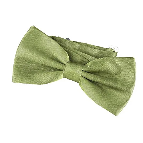 DonDon Edle lindgrüne Fliege bzw. Schleife mit Haken in grün von DonDon