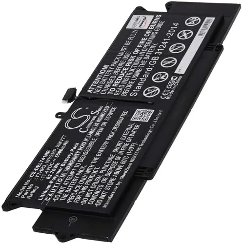 Akku für Dell Latitude 7410 Laptop, 11,4V, Li-Polymer
