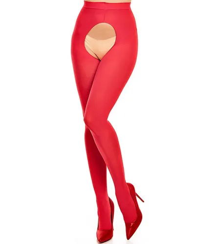 GLAMORY Ouvert Strumpfhose Damen OUVERT 60 DEN 60 DEN (Packung 1 St. 1-er Pack) Semi-blickdicht & matt