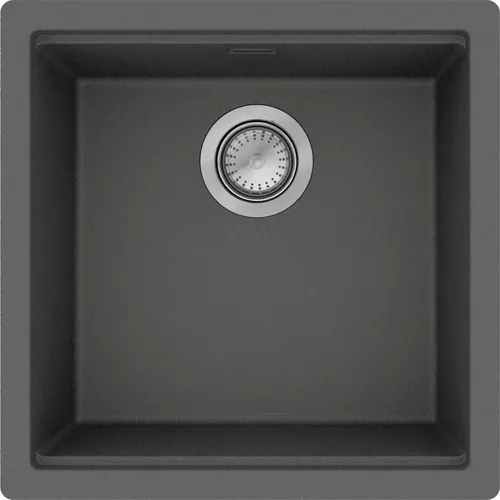 hansgrohe Unterbauspüle S53 SilicaTec, 436x436mm, steingrau von Hansgrohe