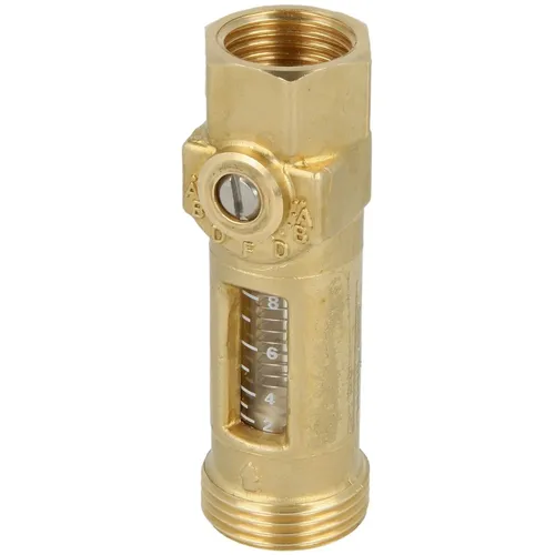 taconova TacoSetter Inline 100 - Strangregulier- und Absperrventil AG - Präzises Strangregulier- und Abgleichventil für Heizungen mit direkter Durchflussanzeige. Robust und einfach zu handhaben, ideal für Heizungs- und Kühlkreise.