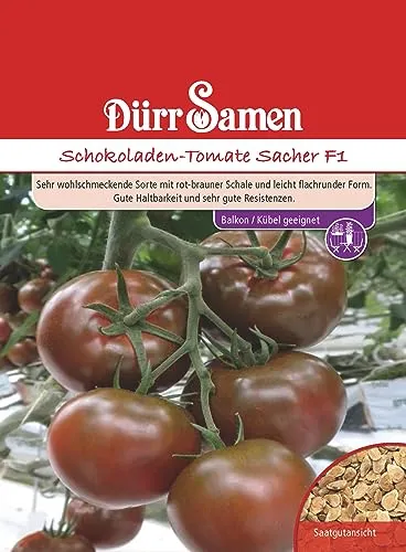 Dürr-Samen - Schokoladen- Tomaten Sacher F1 Saatgut