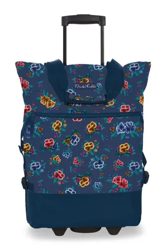 PUNTA Einkaufstrolley Frida Kahlo, 32 l in royalblau