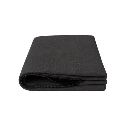 POKAR Bezüge für Palettenkissen, Größe:Deko-Kissen 40x40, Farbe:Anthrazit