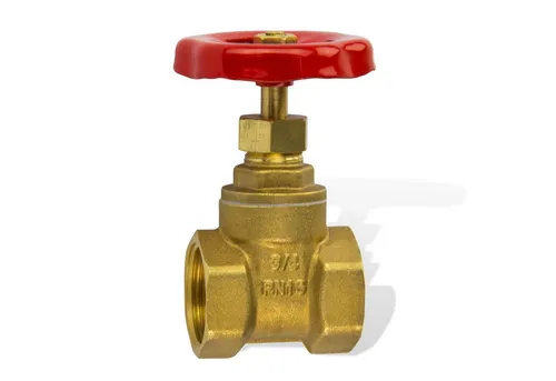 Stabilo Sanitär Absperrventil Messing Absperrschieber 3/4 Zoll DN20 Muffenschieber Heizungsschieber