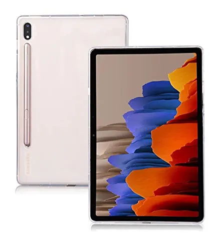 Lobwerk Hülle für Samsung Galaxy Tab S7 T870 T875 Silikon Cover Slim Case Tasche Etui Schutzhülle