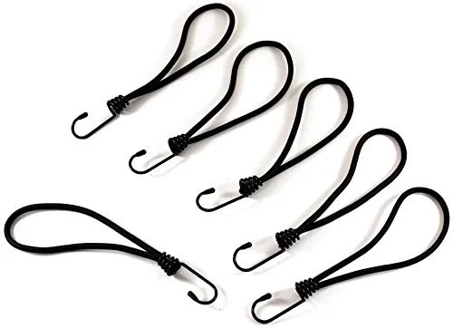 Gepäckgummi 6 Stück -K&B Vertrieb- EXTRA STARK Spanngurt Zurrgurt Spanngummi Gepäckspanner 269