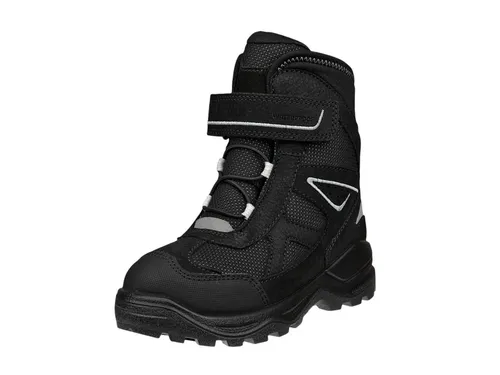Ecco Winterstiefel Snow Mountain für Kinder – Wasserdicht und Komfortabel - Die Ecco Snow Mountain Winterstiefel für Kinder bieten optimalen Halt und Wärme bei winterlichen Abenteuern. Mit flexibler PU/Gummi-Sohle für robusten Spielspaß und einer speziellen Membran, die die Füße trocken hält.