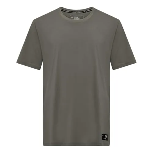 Salewa Eagle Logo Patch T-Shirt S/S, Grün, M Herren, Grün, M