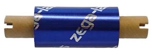 zega-labels Thermotransfer Farbband 65 mm x 74 m - zega quantum (Harz Kratzfest) - für Zebra ZD/GK/GC/TLP - 1/2 Zoll Kern Ø 12,7 mm - für Kunststoffetiketten (PE-Folie, PP-Folie, PET Polyesterfolie)