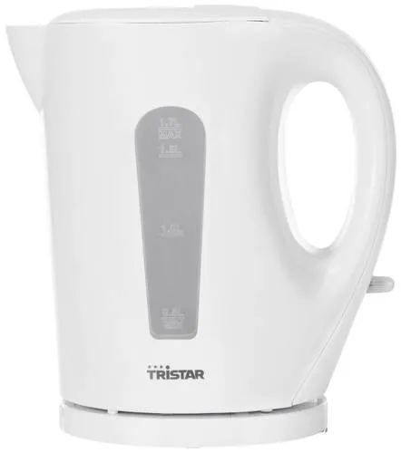 Tristar WK-3380 Wasserkocher - Wasserkocher mit 1,7 l Fassungsvermögen und 2200 W Leistung, ideal für schnelles Erhitzen von Wasser in der Küche.