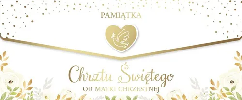 KARNET CHRZEST 100X240 Z KOP AS MATKA CHRZ KP240 ARMIN STYLE 5905815794753