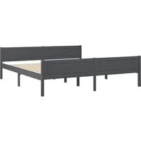 Massivholzbett Kiefer - Palettenbett aus Holz - Betten aus massivem Kiefernholz, Größe 90 x 200 cm, robustes Design für langanhaltenden Komfort und stilvolle Einrichtung.