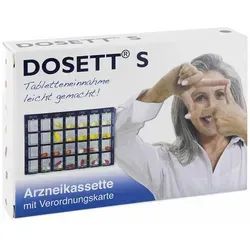 Dosett S Arzneikassette blau 11782