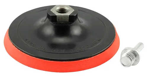 Klett Schleifteller 125mm + M14 Adapter Winkelschleifer Bohrmaschine Stützteller