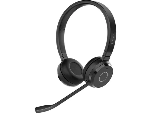 Jabra Evolve 65 TE Link MS - Stereo Wireless Kopfhörer, duale Verbindung, ideal für Microsoft Teams und störungsfreies Arbeiten