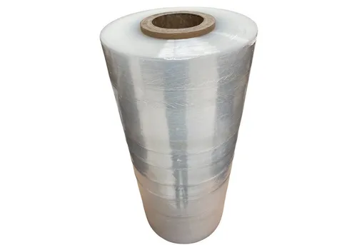 Packen24 GmbH Schutzfolie Stretchfolie Maschinen-Rollen 30 µ transparent - 500 mm x 1029 m, (1-St)