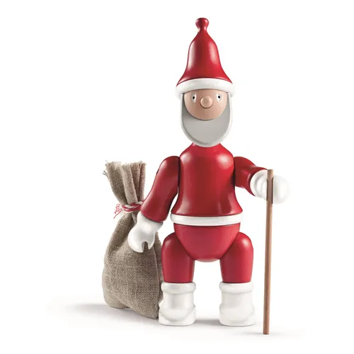 Produktbild Kay Bojesen Weihnachtsmann H19.5 cm rot/weiß