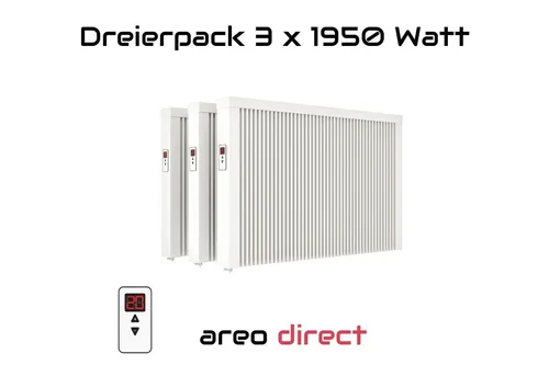 Elektroheizung 3x1950W