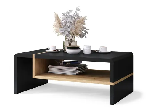 designimpex Couchtisch Folk 01 - Beistelltische fürs Wohnzimmer, elegantes Design mit großer Ablagefläche und vielseitigen Kombinationsmöglichkeiten für jeden Einrichtungsstil.