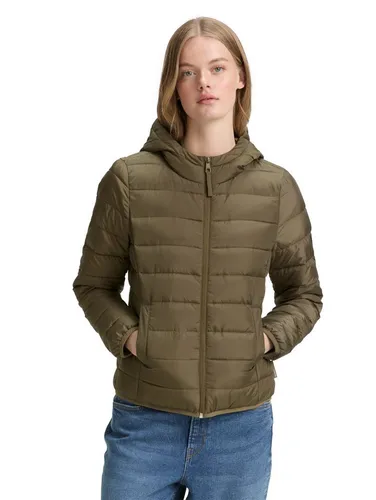 TOM TAILOR Denim Steppjacke mit Kapuze