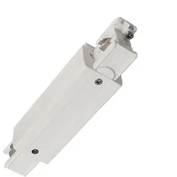 Deko Light 710042 D Line elektrischer Längsverbinder - Zubehör für Leuchten, ideal für flexible Lichtgestaltung mit Einspeisemöglichkeit links-rechts im Hochvolt-Schienensystem.