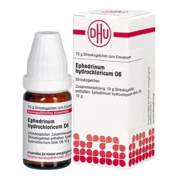 Ephedrinum Hydrochl. D6 Globuli