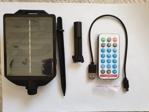 Solarpanel mit Fernbedienung für LED Lichterketten von SELF IMPORT AGENCIES