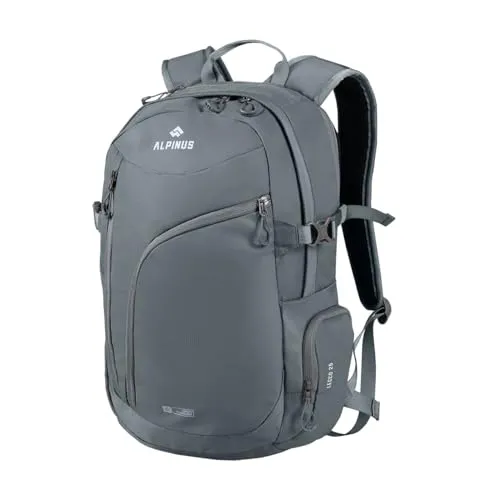 Alpinus Lecco Wanderrucksack 25L Stahlgrau