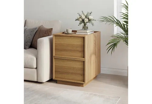 Fine Life Pro Nachttisch Eiche – Modernes Design mit Stauraum