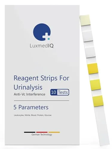 10x LuxmedIQ Urin Teststreifen 5 Parameter
