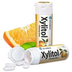 Miradent Zahnpflegekaugummi Xylitol Fresh Fruit