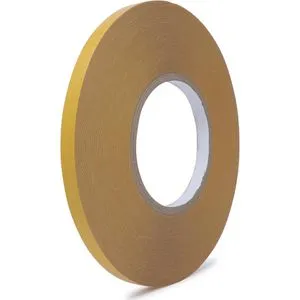 gws Doppelseitiges-Klebeband Fix, 51970-001, extra stark, weiß, PVC, 9mm x 50m