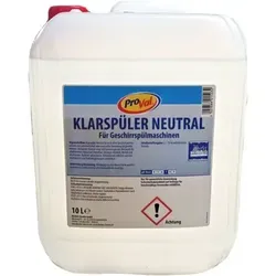 Liter Klarspüler für Spülmaschinen 10 von Becker Chemie