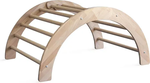 Ehrenkind Klettergerüst Kletterbogen nach Pikler klappbar aus hochwertigem Massivholz, (Klettergerüst Indoor, 1-St), FSC® Zertifiziert