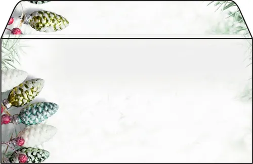 sigel Weihnachts-Umschlag Christmas Surprise, DIN lang 50 in gold von SIGEL