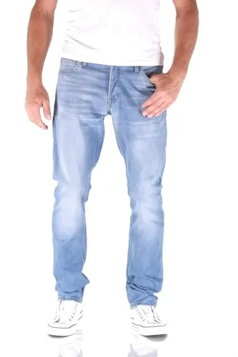 JACK & JONES Glenn Original Slim Fit Herren Jeans, Farbe:Blau (GE003), Hosengröße:W34/L30