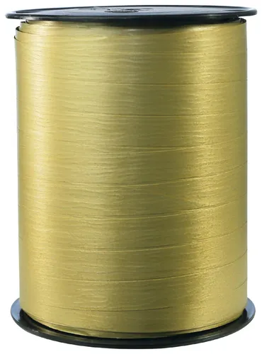 Clairefontaine Geschenkband auf Spule matt gold (B)10 mm x (L)250 m