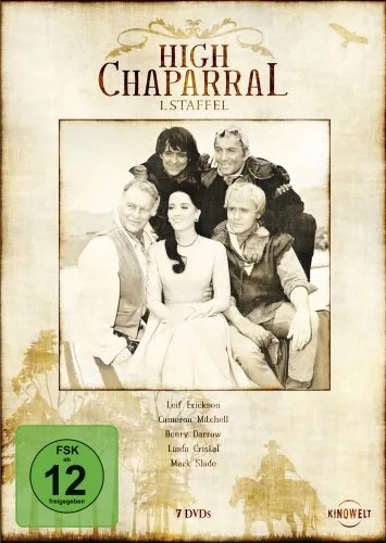 High Chaparral - Staffel 1 [7 DVDs] - Western-Serie über das Leben im Wilden Westen, packende Geschichten und starke Charaktere, freigegeben ab 12 Jahren.