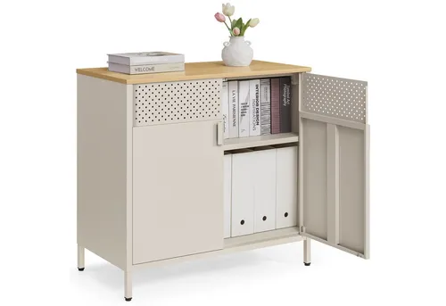 SONGMICS Sideboard Küchenschrank 80x40x76 cm
