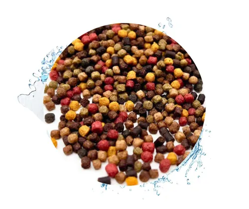 Warnick´s Tierfutterservice Koifutter 5-Sorten Mix mit Spirulina - in 3mm, 6mm oder 3-6mm 3mm, Alleinfuttermittel für: Koi, Zierfische, Teichfische