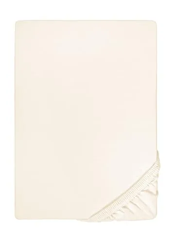 Biberna Spannbettlaken Marc, Jersey, Gummizug - Spannbettlaken aus hochwertigem Baumwoll-Jersey, bügelfrei und für Matratzen bis 22 cm Höhe, sorgt für hohen Schlafkomfort und bleibt dank Rundgummizug faltenfrei.