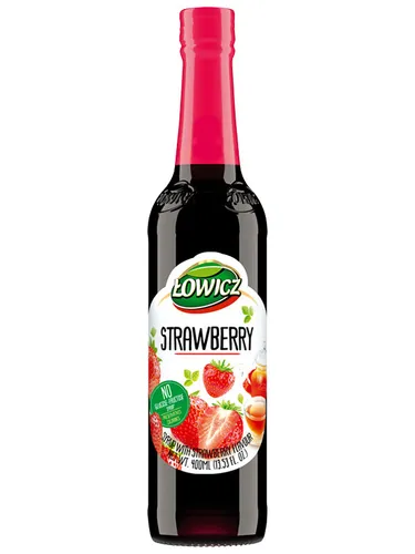 Lowicz Erdbeersirup 400 ml