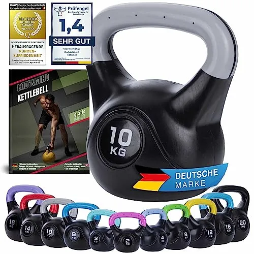 Body & Mind® Kettlebell 10 kg in grau von Body & Mind