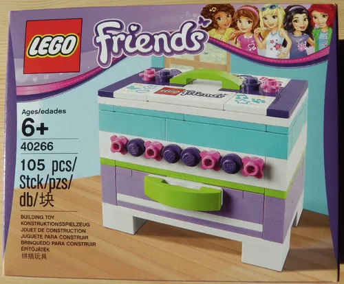 LEGO® Friends™(40266) Aufbewahrungsbox / Schmuckkästchen inkl.0,00€ Versand Neu