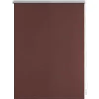 LICHTBLICK Thermo-Rollo Klemmfix, ohne Bohren, Verdunkelung (Braun, 45x150 cm)